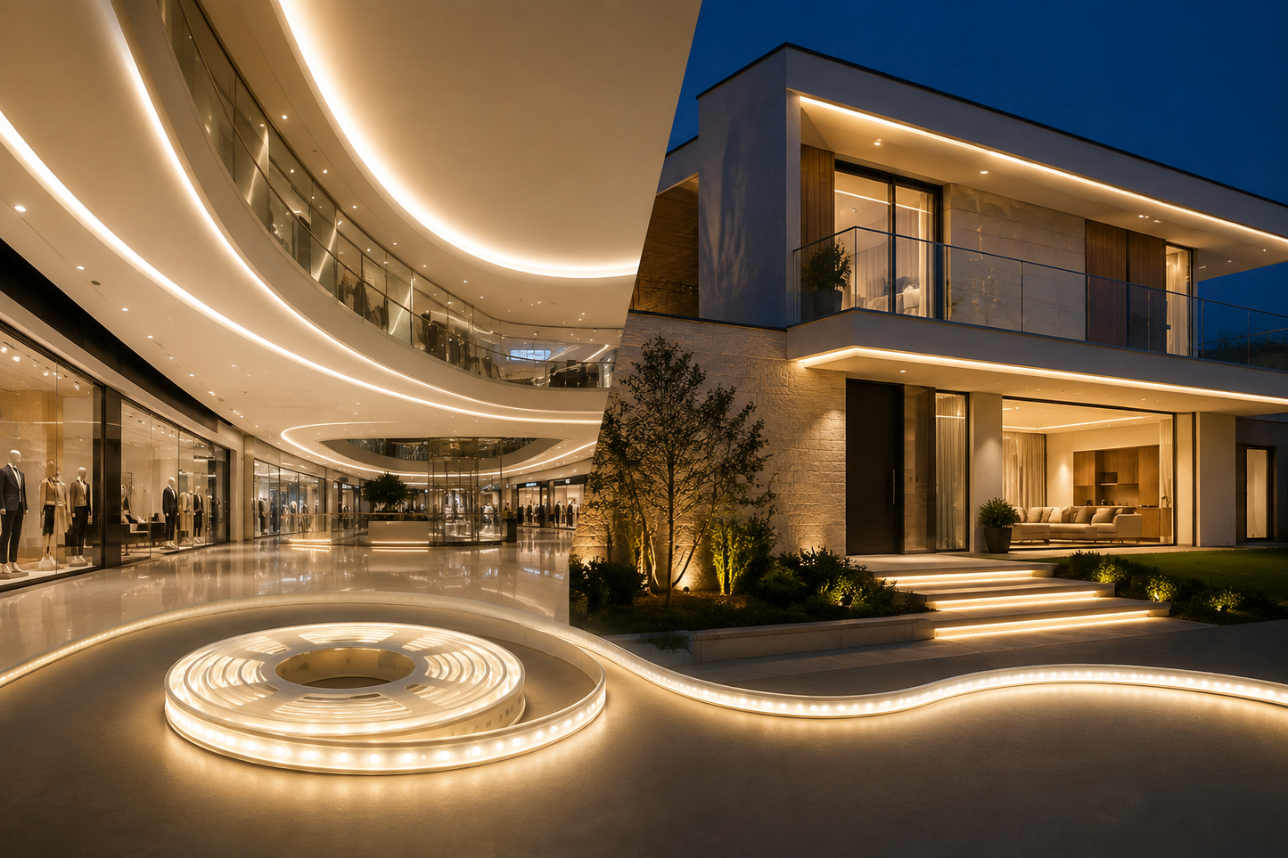 COB 320 LED Strip Light - 4000K Natural White