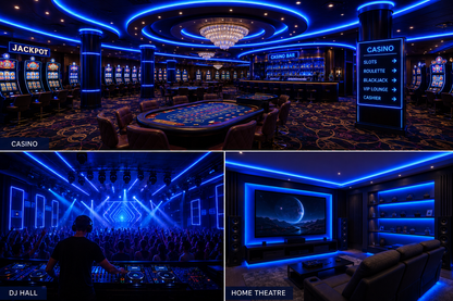SMD 120 LED Strip Light - Blue (5 Mtr)