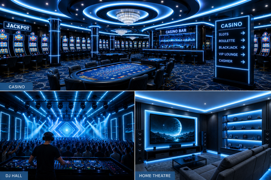 SMD 120 LED Strip Light - Ice Blue (5 Mtr)
