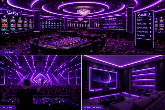 SMD 120 LED Strip Light - Purple (5 Mtr)